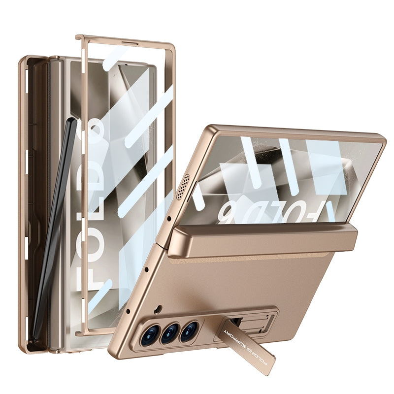 Magnetic Flip Case with Pen Holder