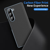 Electroplated Carbon Fiber Folding Case with Hinge