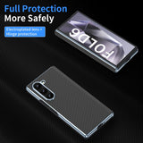 Electroplated Carbon Fiber Folding Case with Hinge