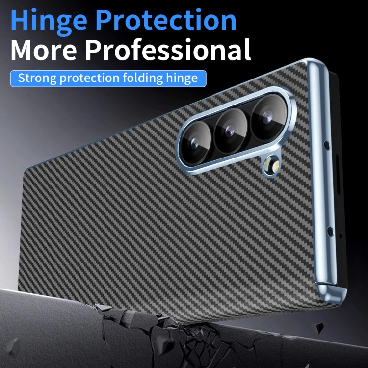 Galaxy Z Fold 7 Carbon Fiber Hinge Protection Case