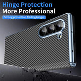 Electroplated Carbon Fiber Folding Case with Hinge