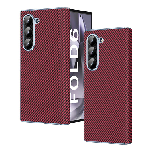Electroplated Carbon Fiber Folding Case with Hinge