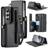 Secure Leather Case with Lanyard & Pen Holder