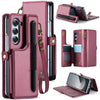 Secure Leather Case with Lanyard & Pen Holder