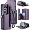 Secure Leather Case with Lanyard & Pen Holder