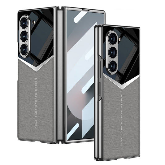 Plating Leather Knight Full Coverage Case