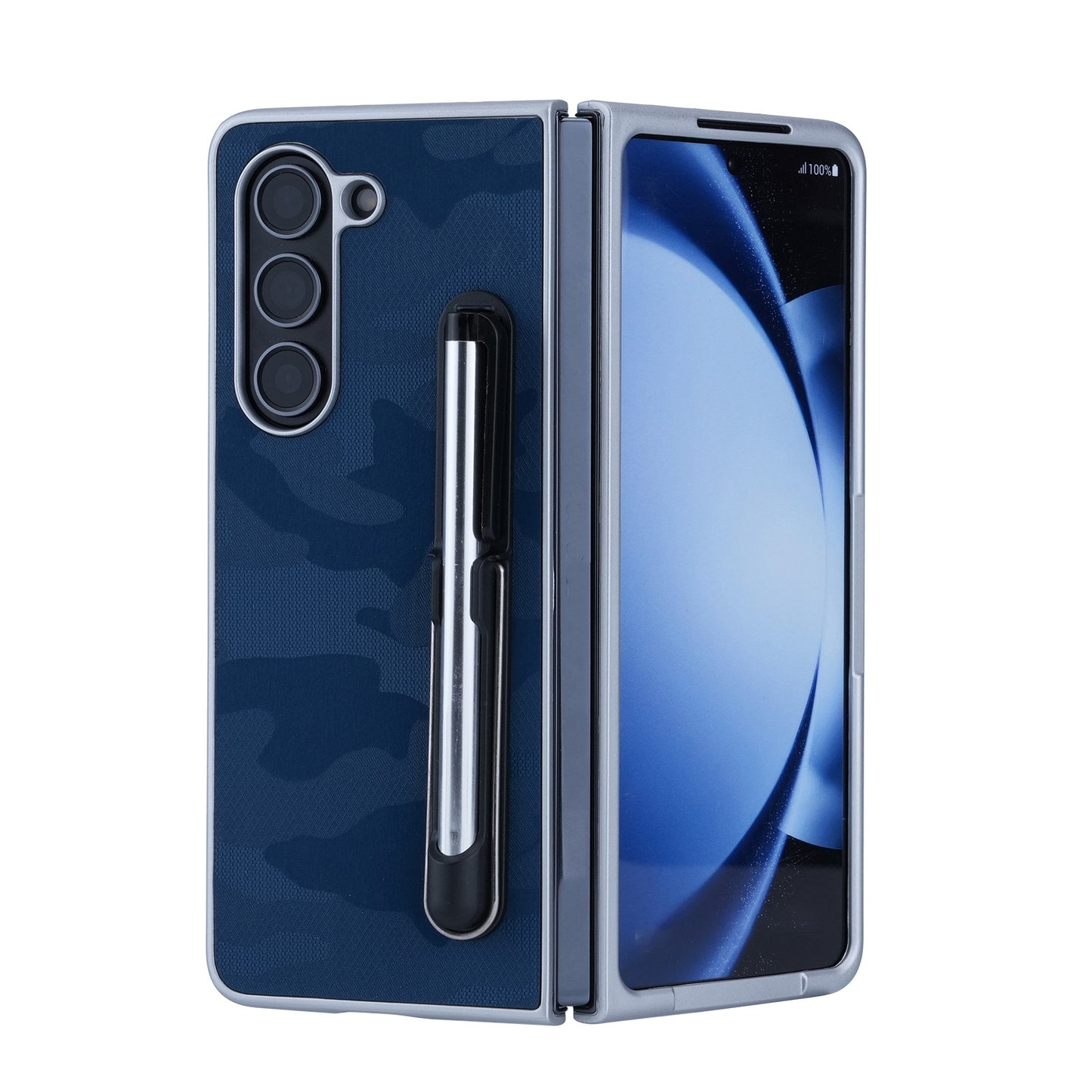 Hybrid Stand Foldable Case with Touch Pen