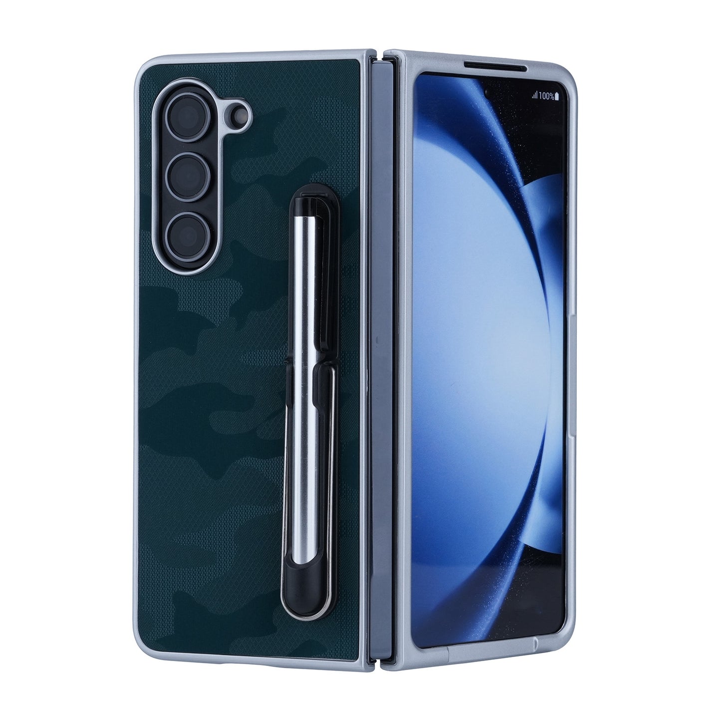 Hybrid Stand Foldable Case with Touch Pen