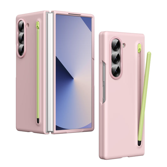 Skin Feel Foldable Shockproof Case with Capacitive Stylus