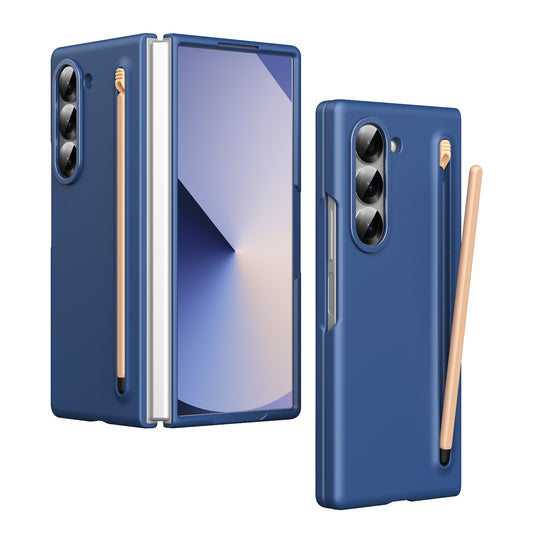 Skin Feel Foldable Shockproof Case with Capacitive Stylus