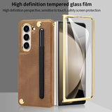 Folding Flip Leather Case with Holder