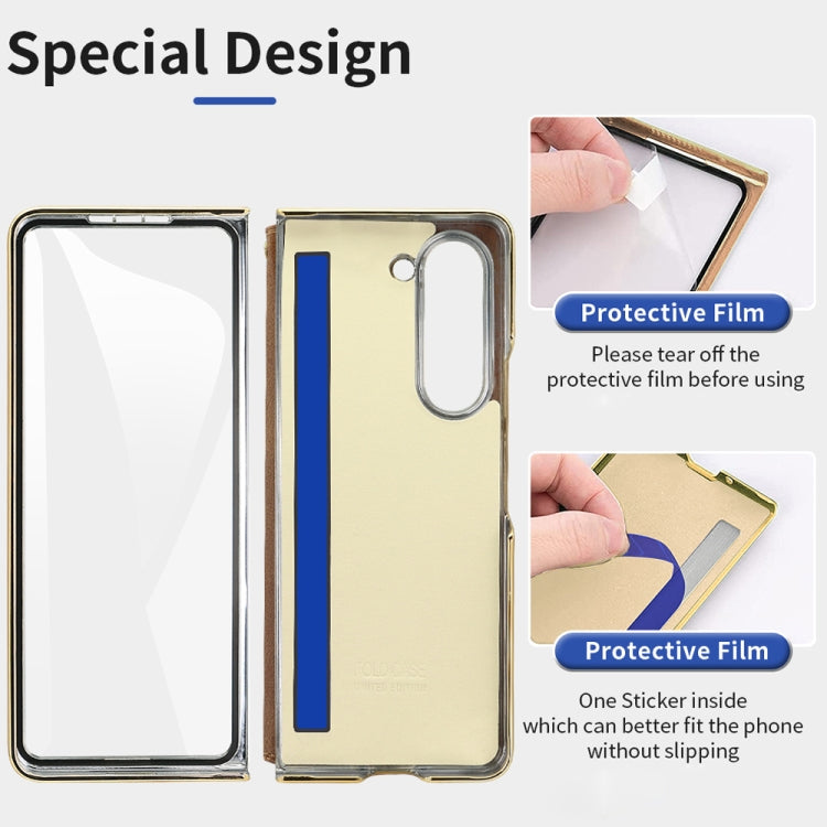 Folding Flip Leather Case with Holder