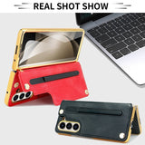 Folding Flip Leather Case with Holder