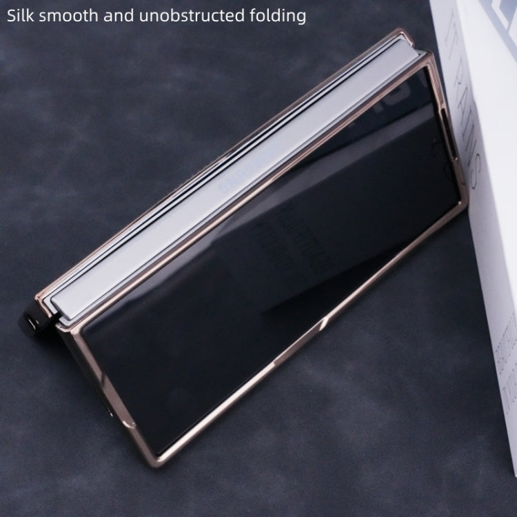 Plating Frame MagSafe Carbon Fiber Fold Case