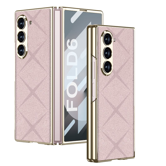 Asterism Plating Leather Full Coverage Case