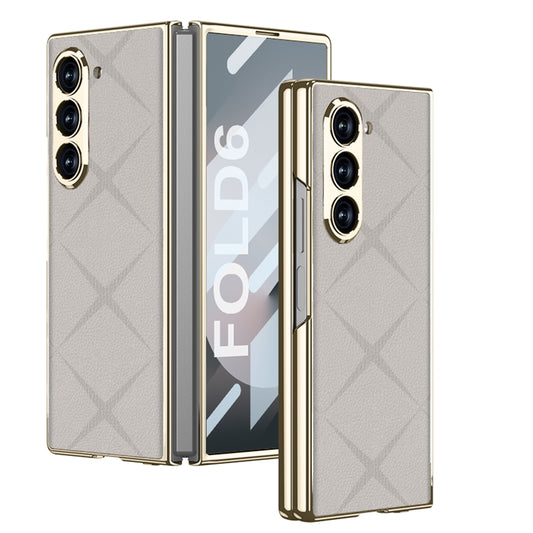 Asterism Plating Leather Full Coverage Case