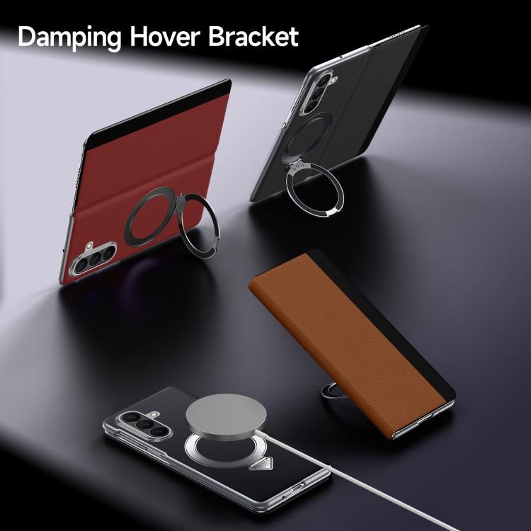 MagSafe Leather Smart View Case with Holder