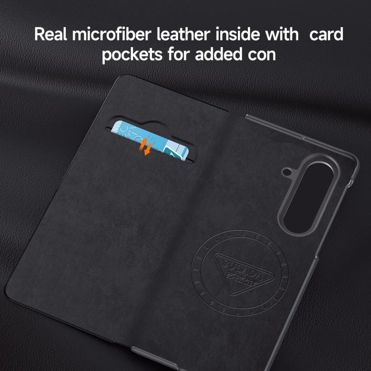 MagSafe Leather Smart View Case with Holder