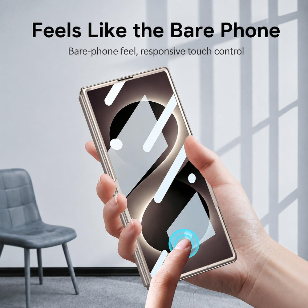 Galaxy Z Fold 7 Slim Matte Case with Screen Protector