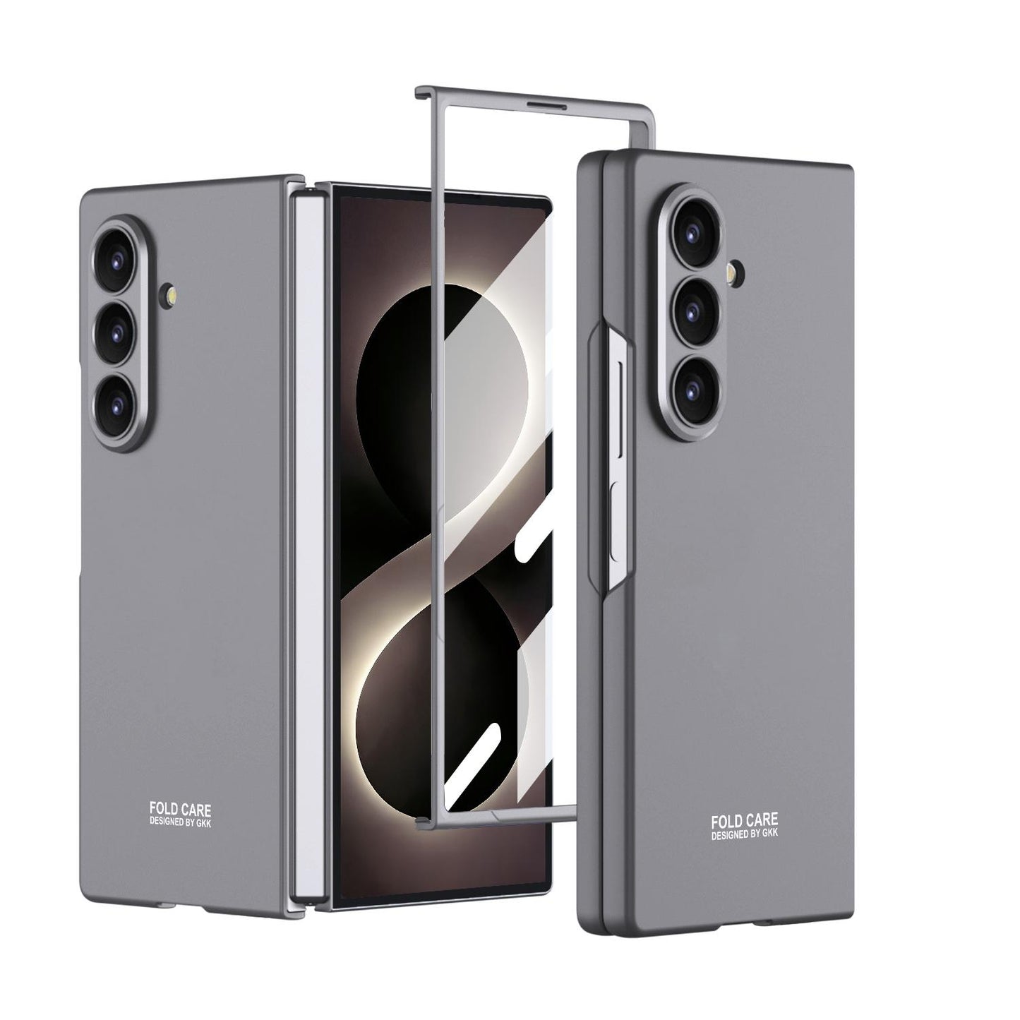 Galaxy Z Fold 7 Slim Matte Case with Screen Protector