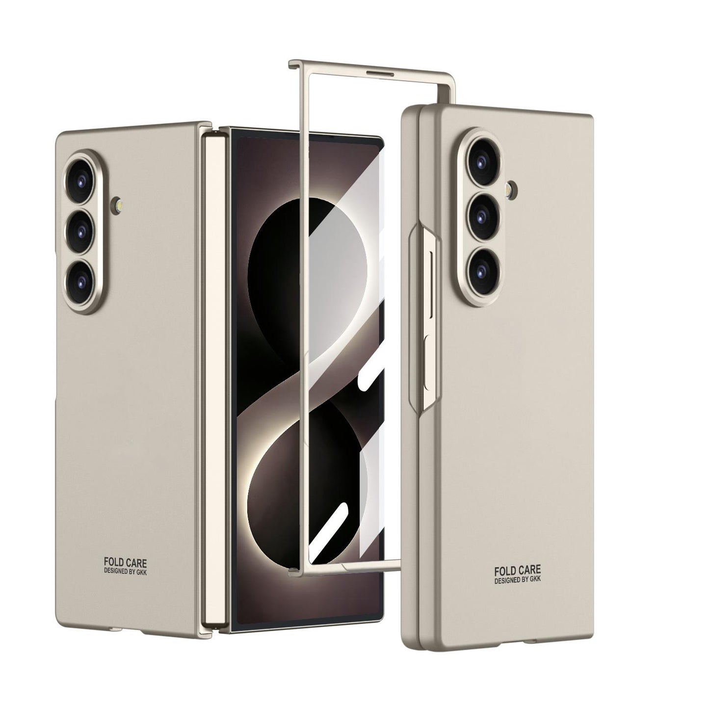 Galaxy Z Fold 7 Slim Matte Case with Screen Protector