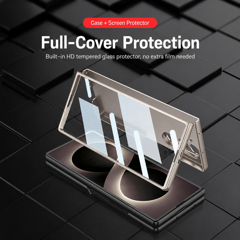 Galaxy Z Fold 7 Slim Matte Case with Screen Protector