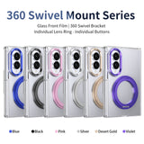 360° Magnetic Clear Ring Holder Case