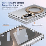 360° Magnetic Clear Ring Holder Case