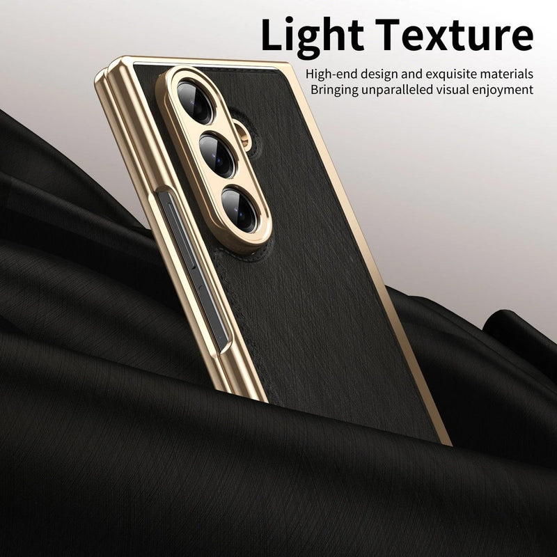 Slim Leather Case with Screen Protector