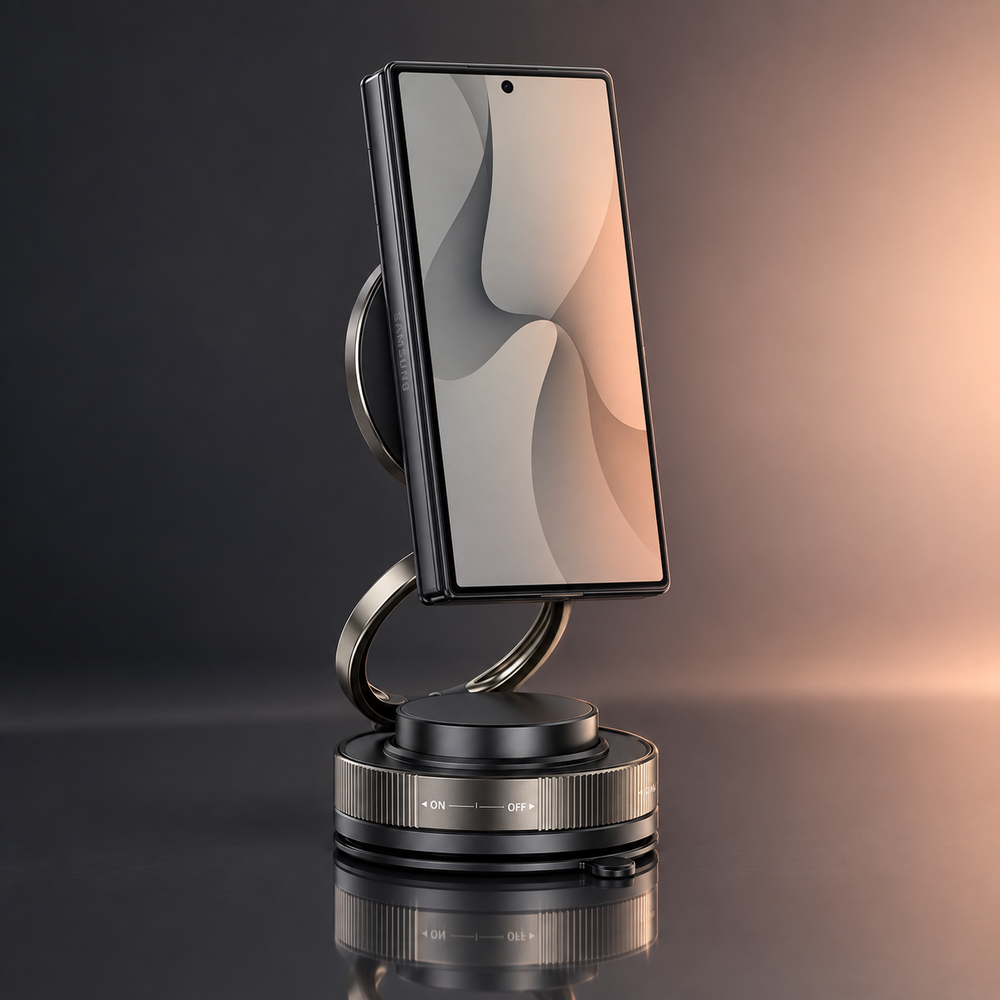 Magnetic Car Phone Holder with 360° Rotation