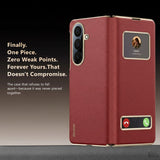 Premium Flip Case with View Windows & Magnetic