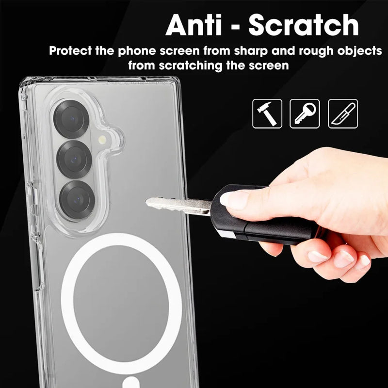 Magnetic Clear Shockproof Case