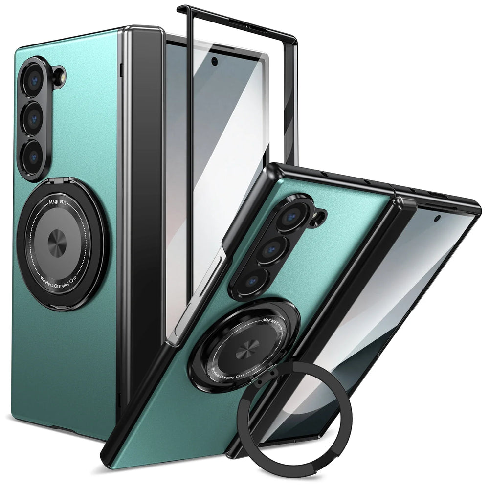 Galaxy Z Fold 5 Slim MagSafe Case with Kickstand & Screen Protector image 3.webp