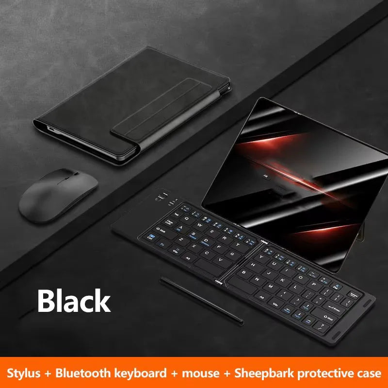 Folding Keyboard Case with Mouse & Stand