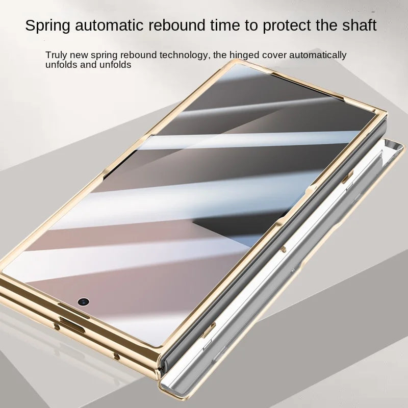 Luxury Armor Leather Stand Case