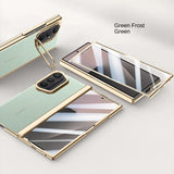 Luxury Armor Leather Stand Case