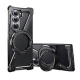 Z-Shape Magnetic Case with Metal Stand