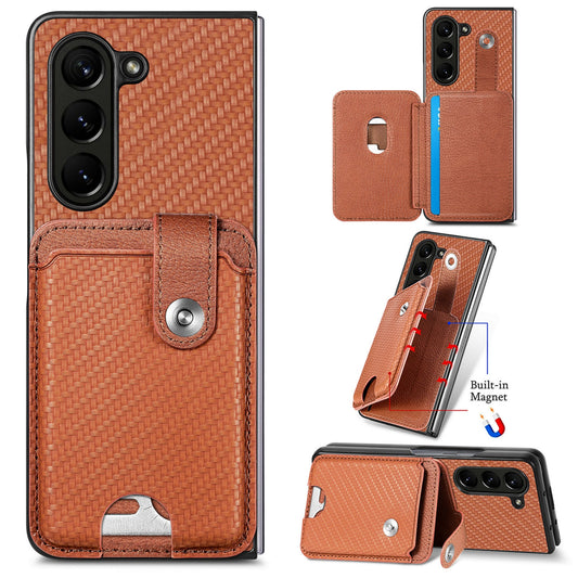 Card Wallet Case with Kickstand & Tool Knife