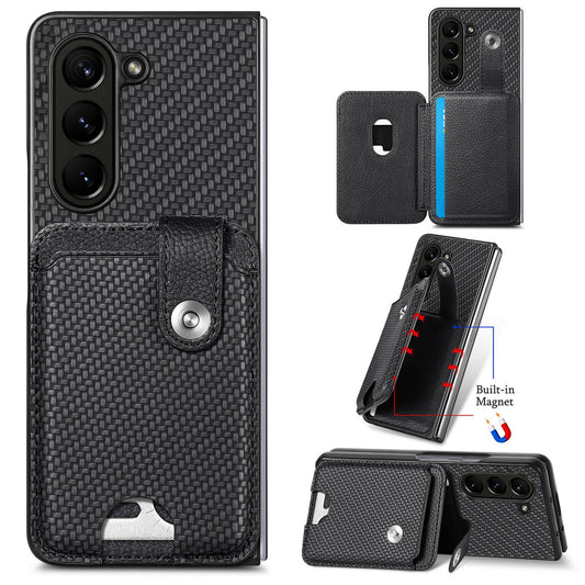 Card Wallet Case with Kickstand & Tool Knife