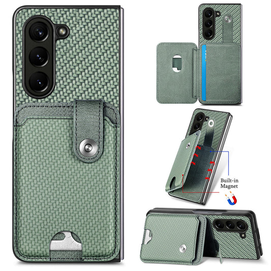 Card Wallet Case with Kickstand & Tool Knife