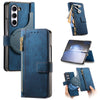 Retro MagSafe Magnetic Zipper Wallet Leather Case