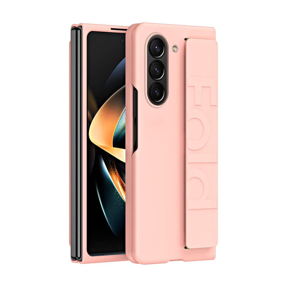 Galaxy Z Fold 7 Soft Silicone Hand Strap Grip Case