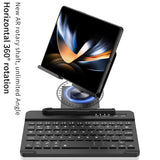 Portable Wireless Keyboard & Stand Set