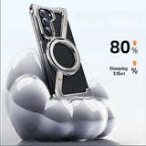 Z-Shape Magnetic Case with Metal Stand