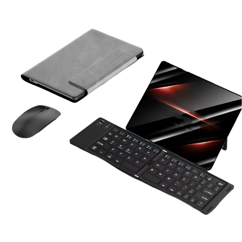 Folding Keyboard Case with Mouse & Stand