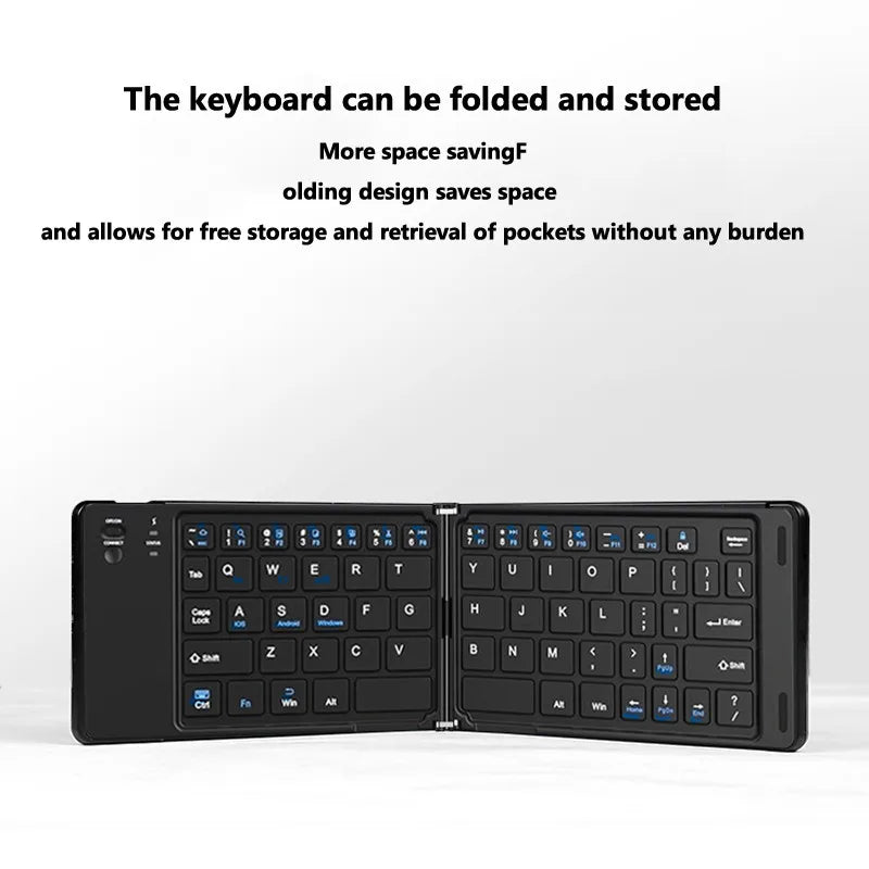 Folding Keyboard Case with Mouse & Stand