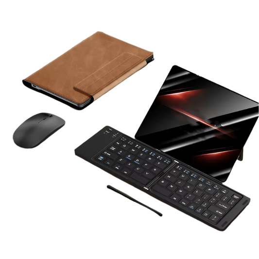 Folding Keyboard Case with Mouse & Stand