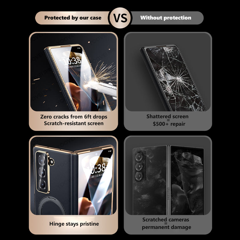 360° Rotating Magnetic Stand Case Premium