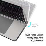 Accessories Foldable Bluetooth Keyboard with Touchpad – View 4