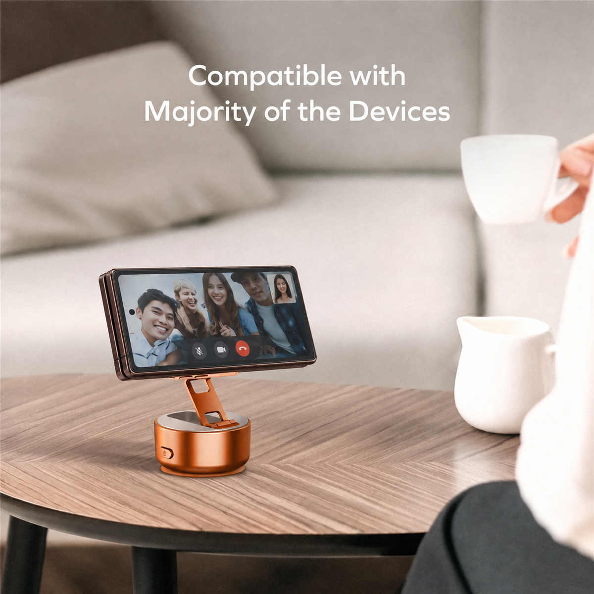 Galaxy Z Fold Magnetic Suction Stand – 360° - Accessories – View 9